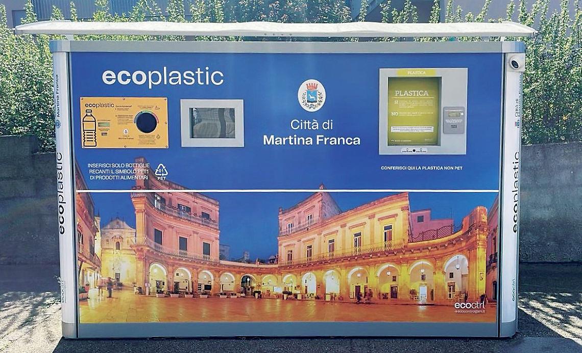 Entra in funzione il “mangiaplastica”
