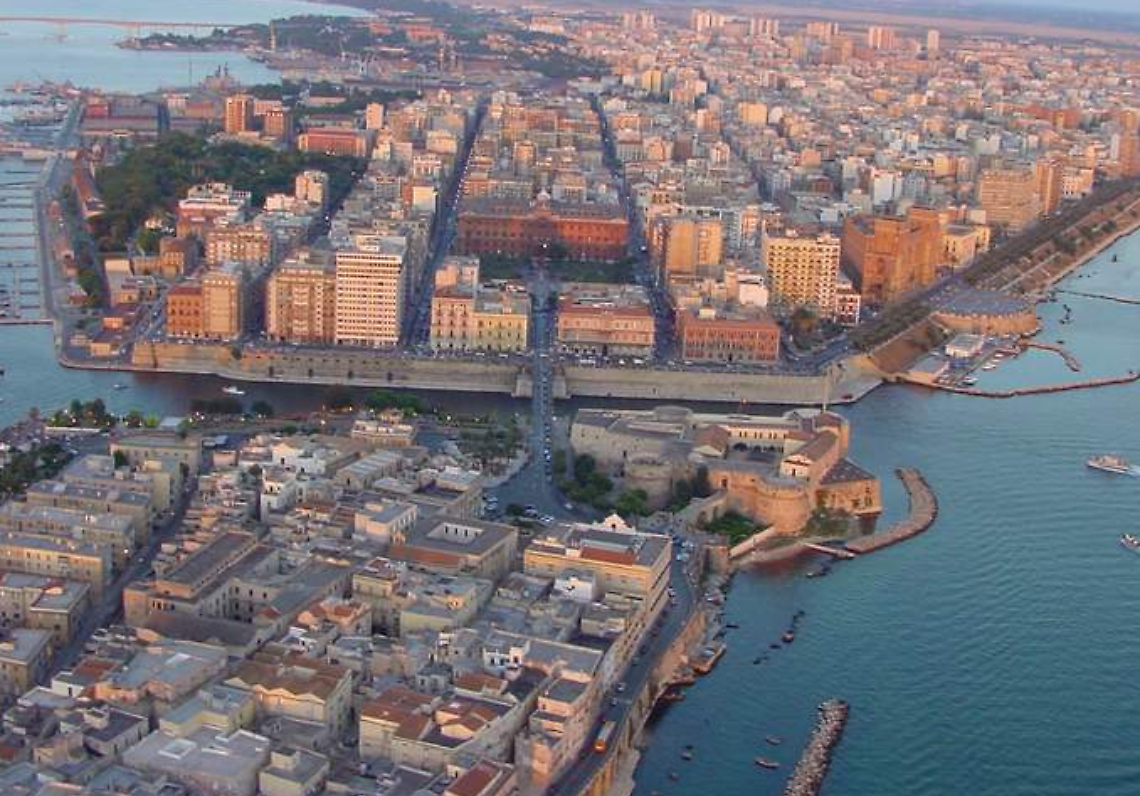 Una veduta di Borgo e Città Vecchia