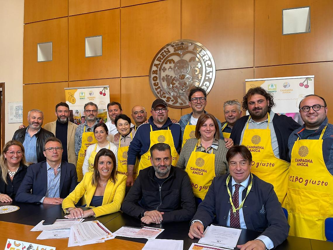 Il mercato contadino di via Amendola affidato a Coldiretti