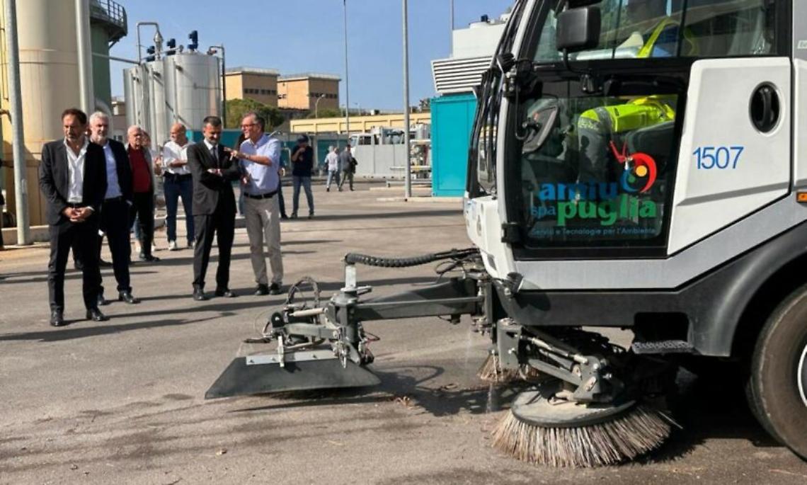 I mezzi di Amiu Puglia - Bari
