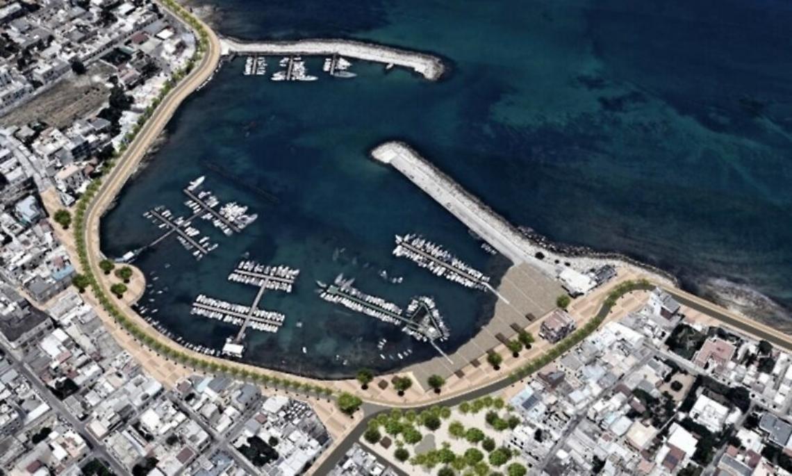 Il porto di Santo Spirito a Bari