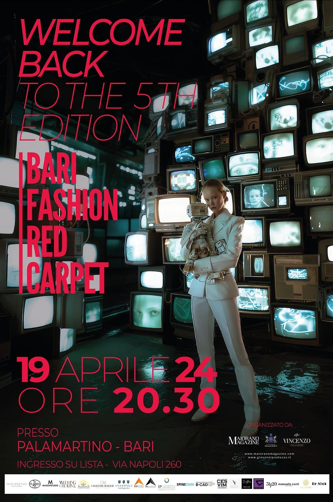 La moda pugliese torna in passerella: al via la V edizione del Bari Fashion Red Carpet