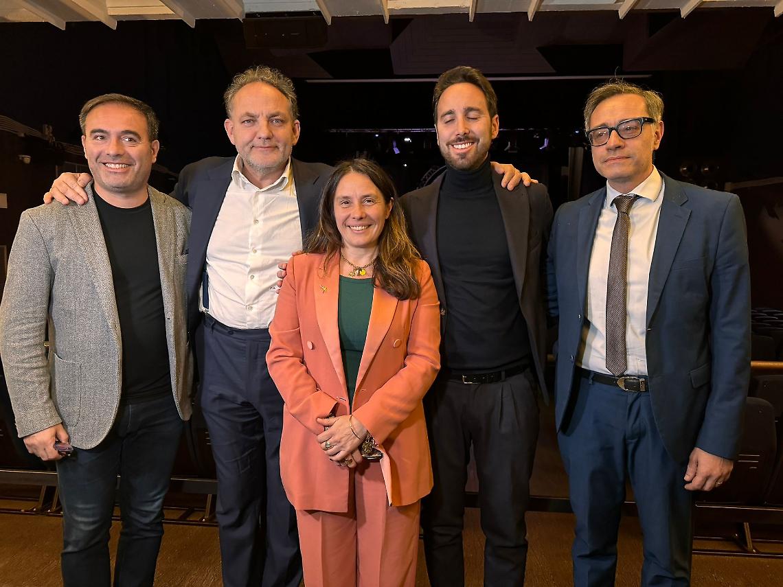 I rappresentanti della coalizione di centrodestra con la ministra Locatelli