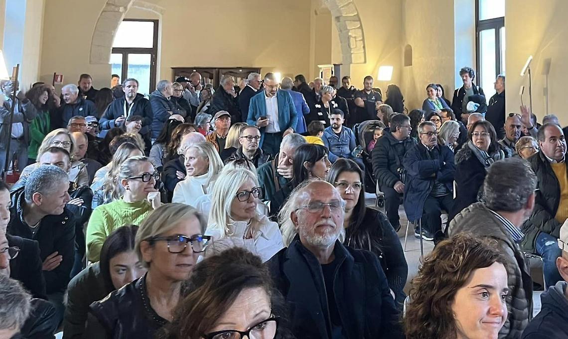 La presentazione dei candidati del centrosinistra a Carosino