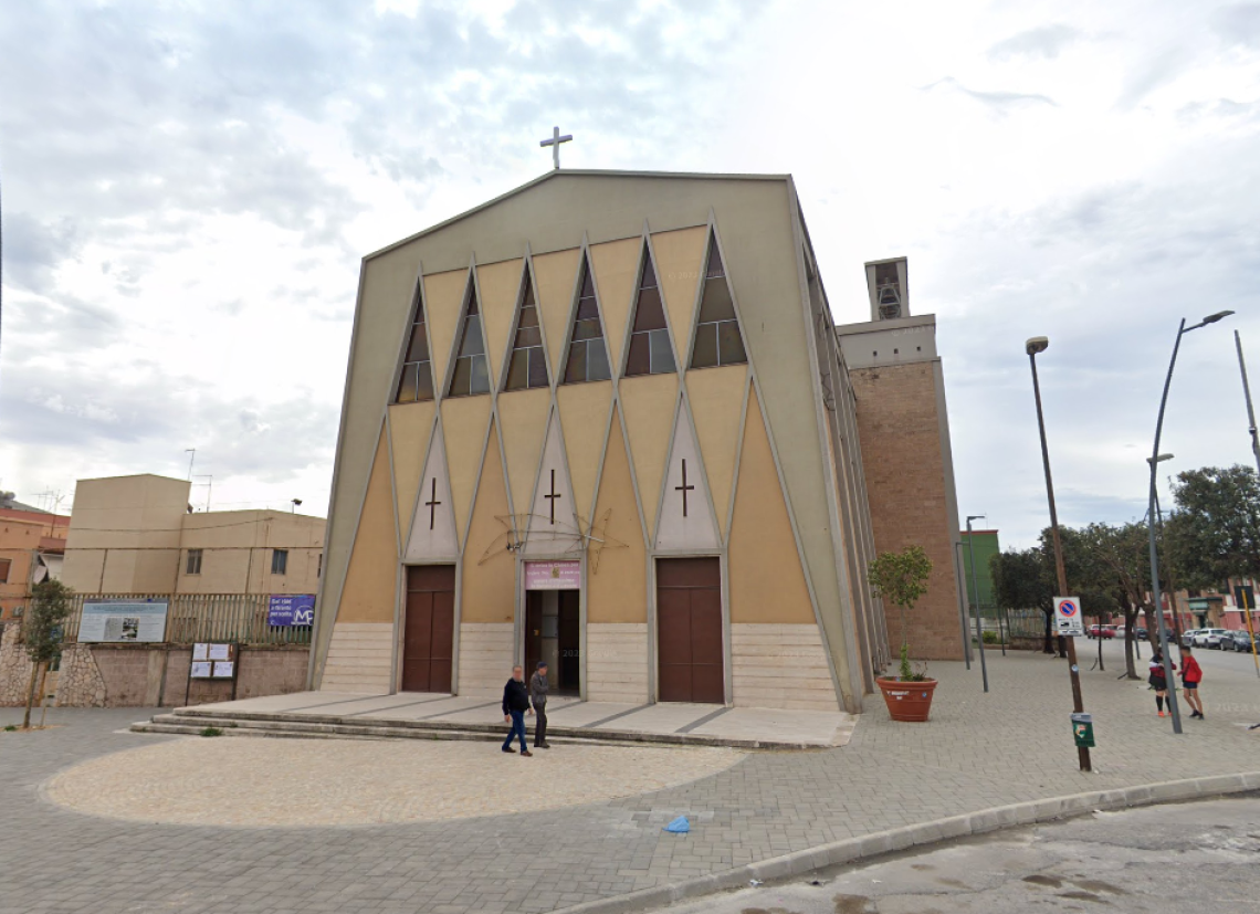 Quartiere Tamburi, chiesa Gesù Divin Lavoratore