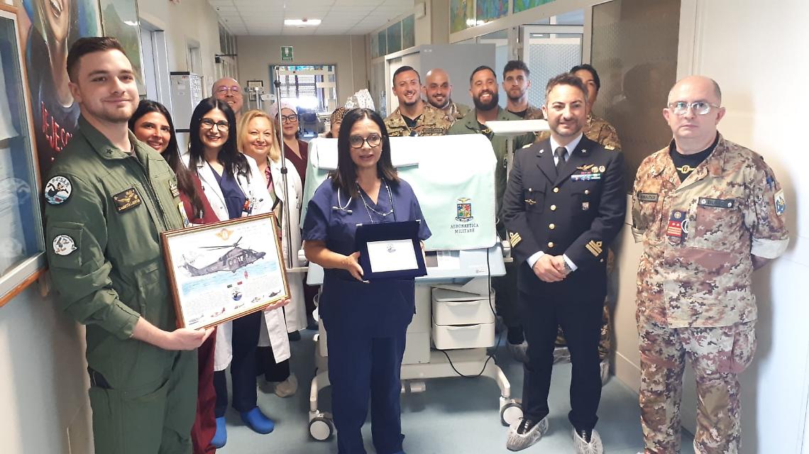 La donazione dell'Aeronautica