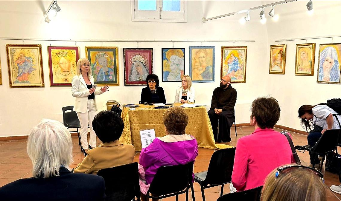 L'inaugurazione della mostra
