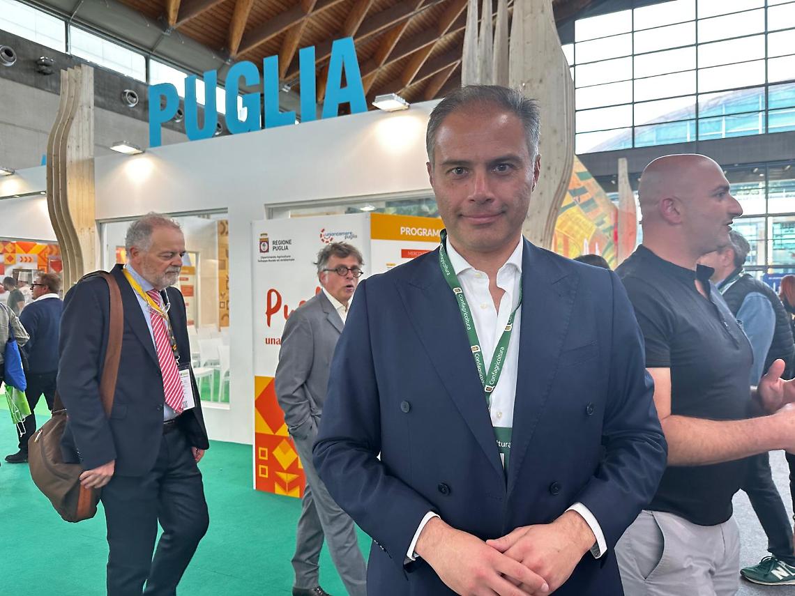 Luca Lazzàro, presidente di Confagricoltura Puglia