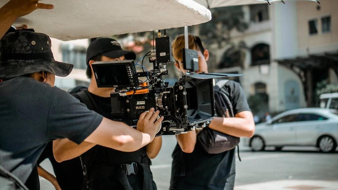 Un set cinematografico