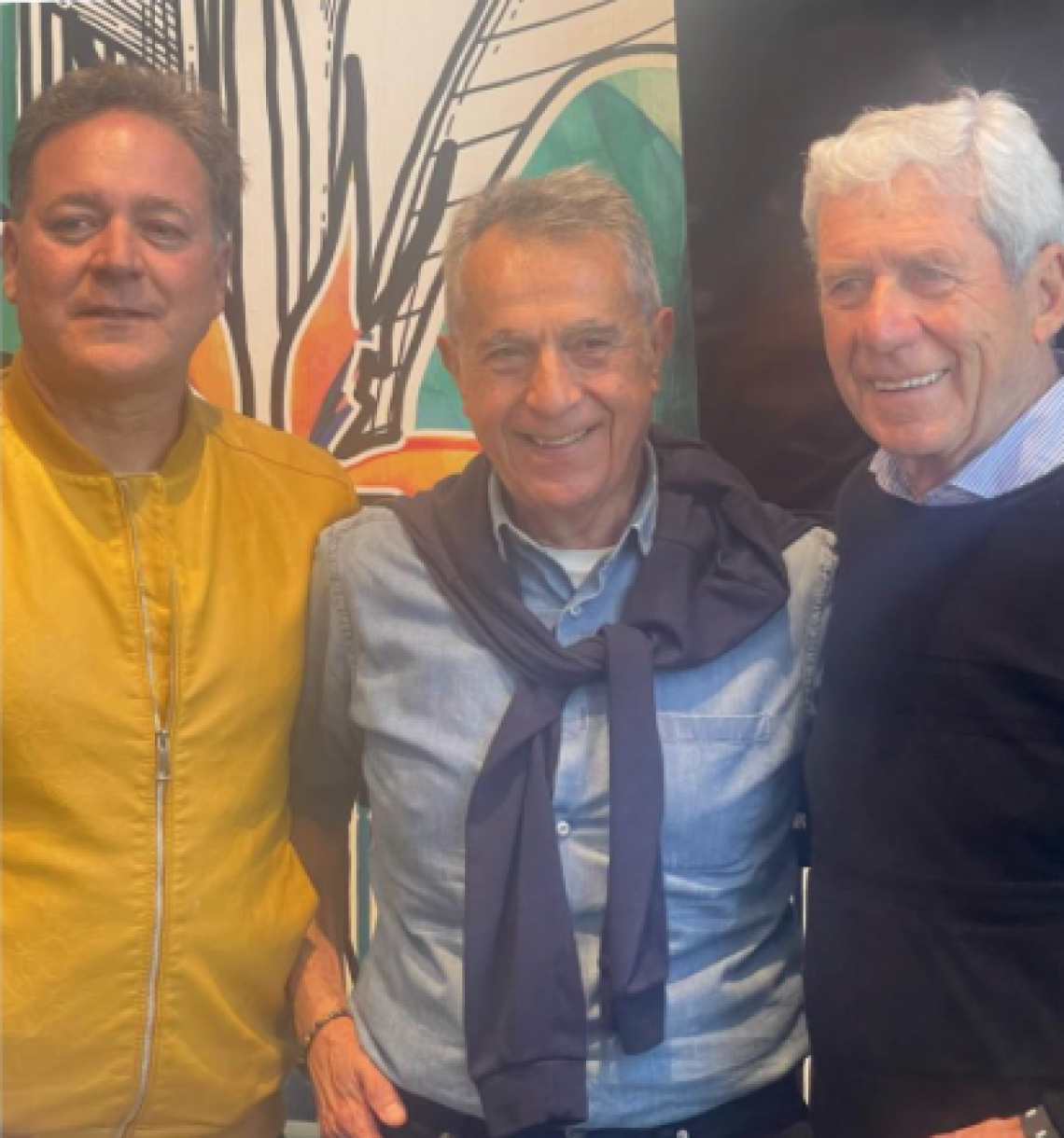 Da sinistra Antonio Lattanzio, Michele Tucci e Giovanni Copertino