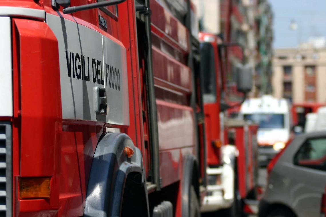 Un intervento dei Vigili del Fuoco (foto d'archivio)