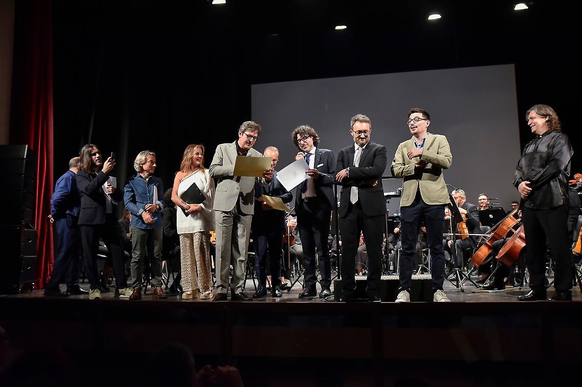 La cerimonia di premiazione