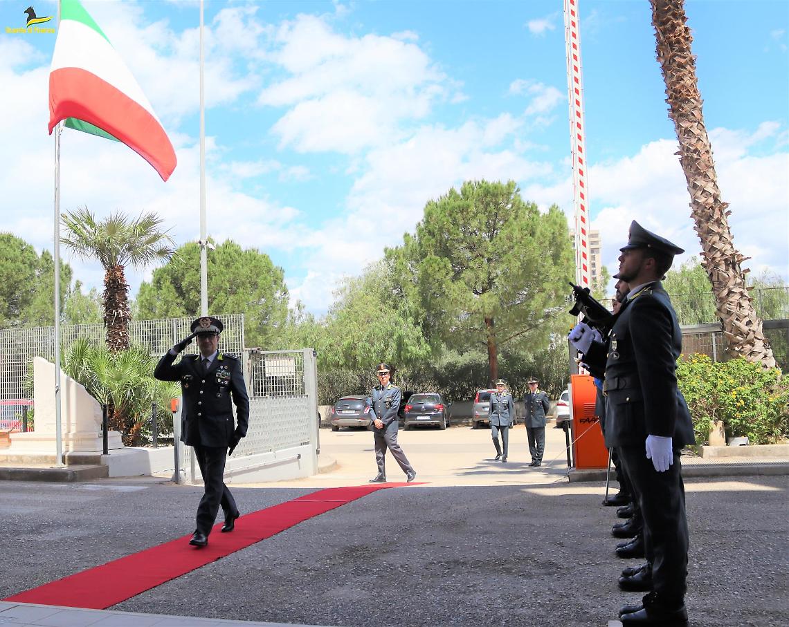 La visita al Comando Provinciale di Taranto della Guardia di Finanza