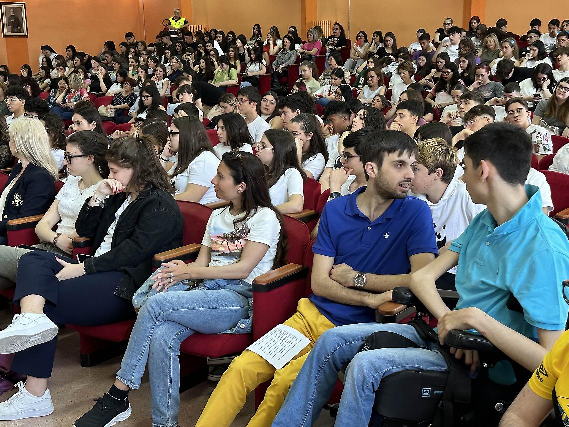 Un momento dell'evento finale di "Giovani in Volo"