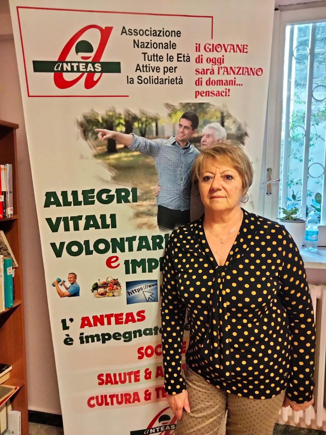 Elvira Mazza, presidente Anteas Taranto