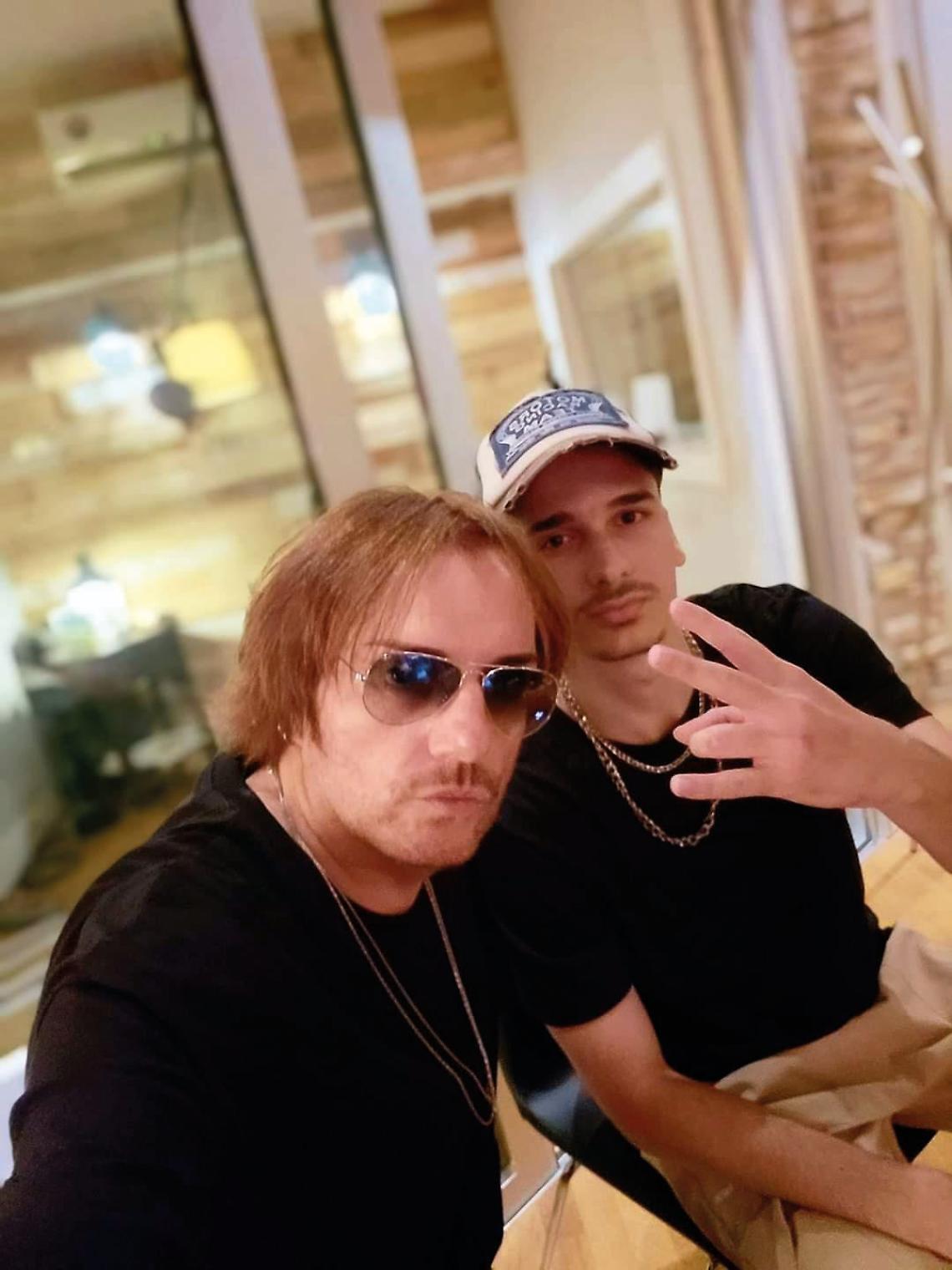 Valerio Miglietta con Gabry Santos