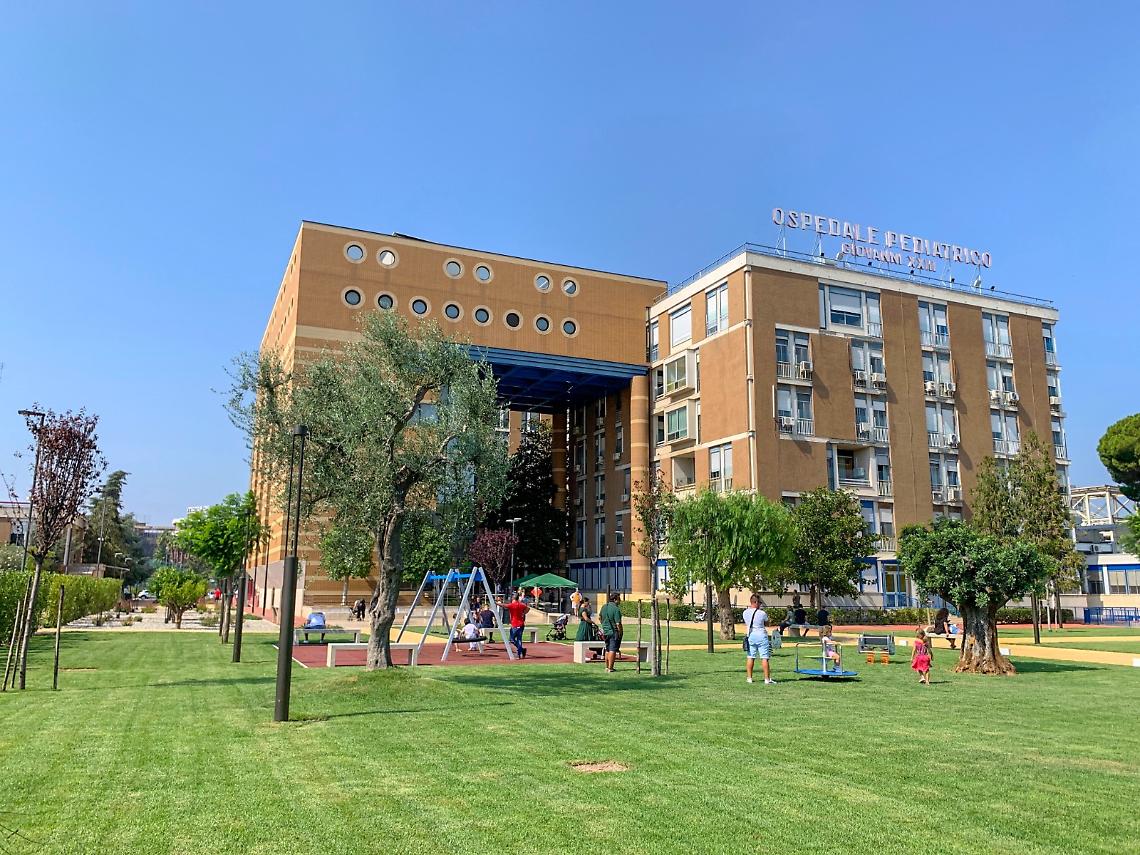 L'ospedale pediatrico Giovanni XXIII di Bari 
