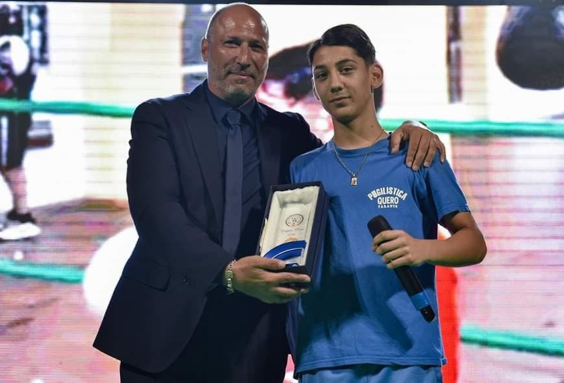 Vincenzo Carparelli tra i vincitori del "“Delphis d'oro 2024”