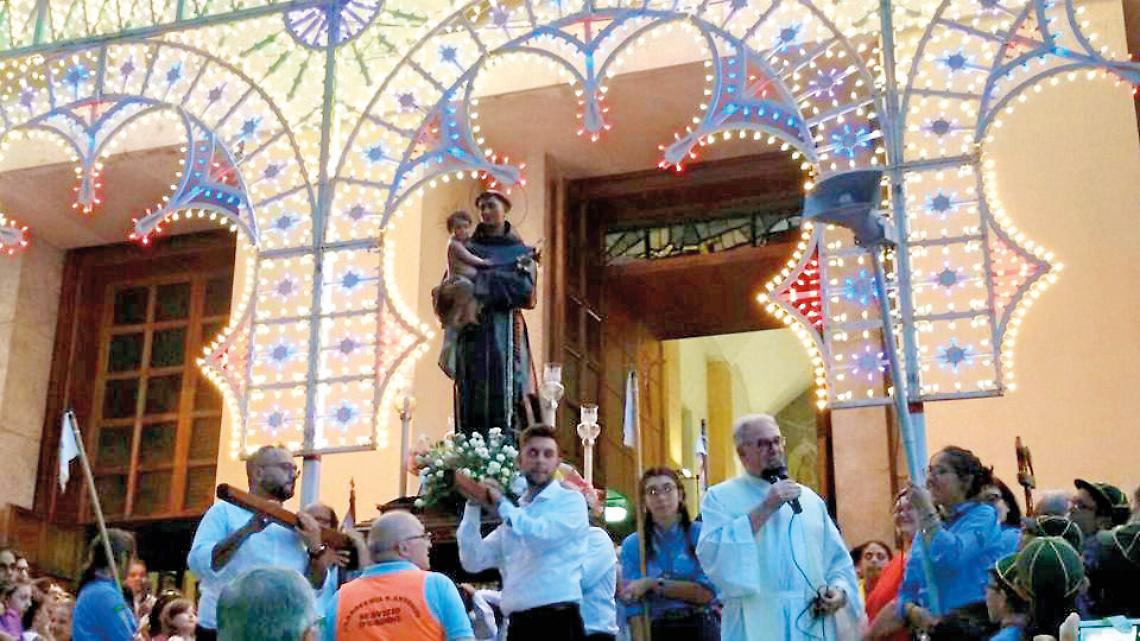Festeggiamenti in onore di Sant'Antonio (foto d'archivio)