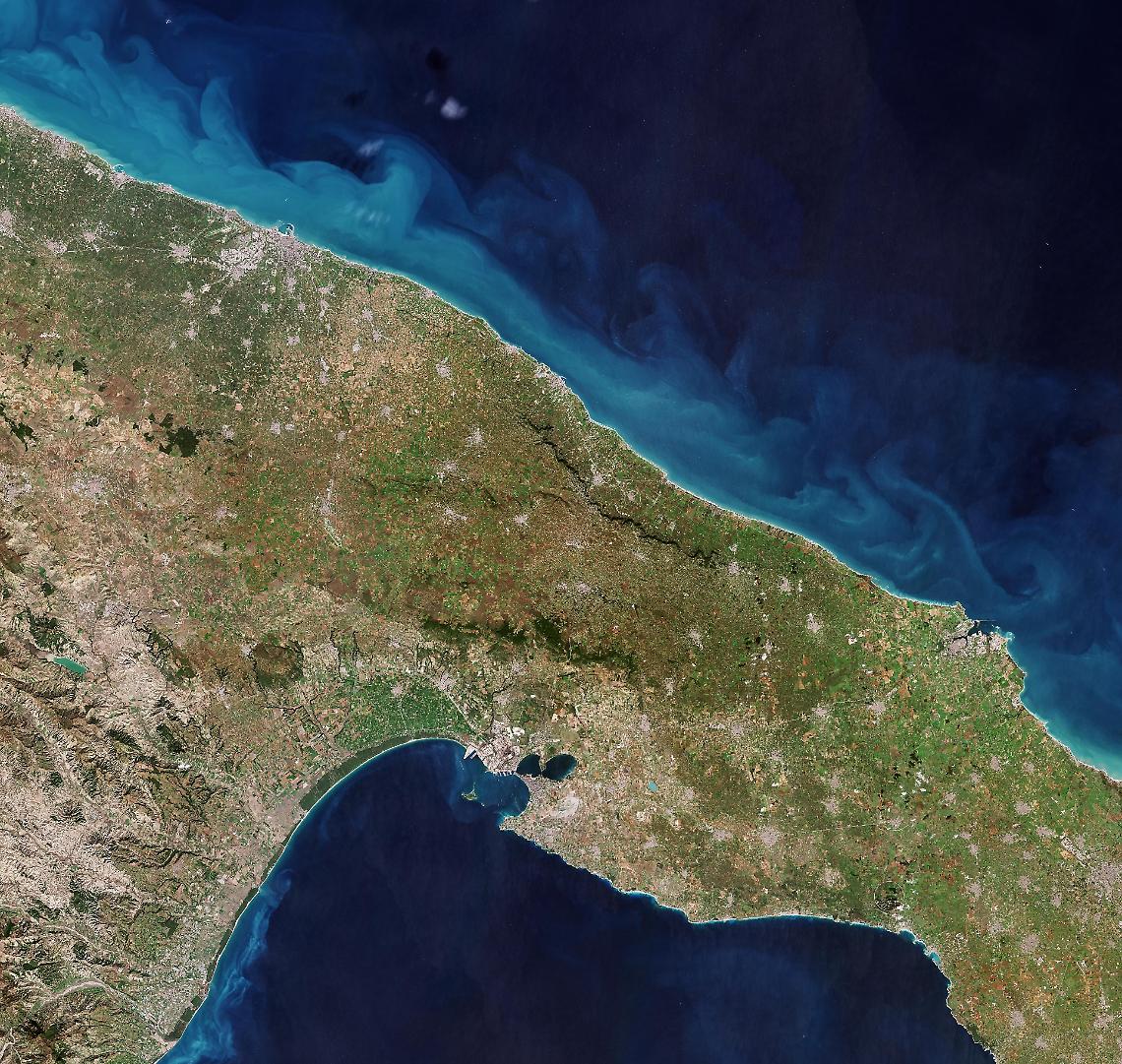 Taranto dallo spazio 