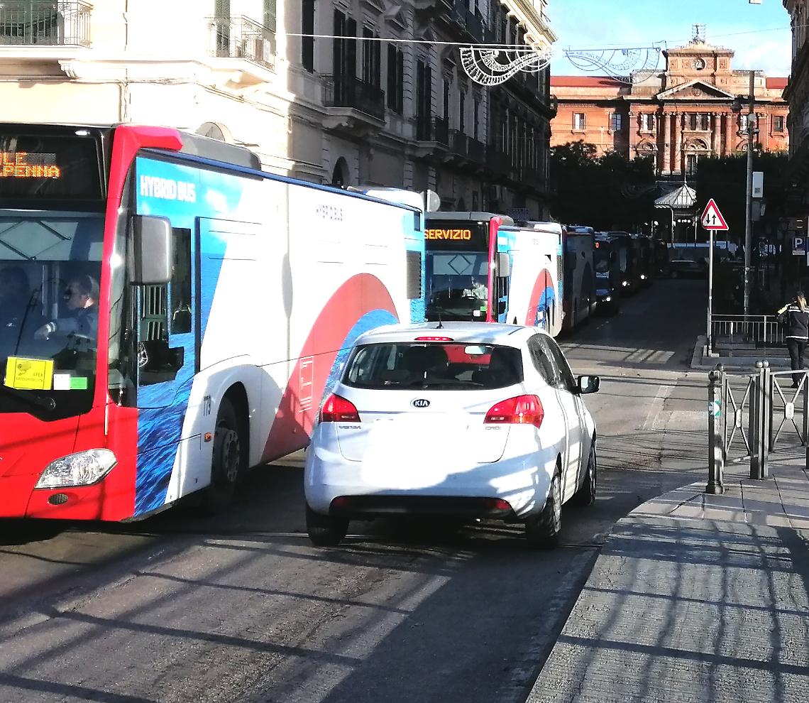 Traffico in corso Umberto