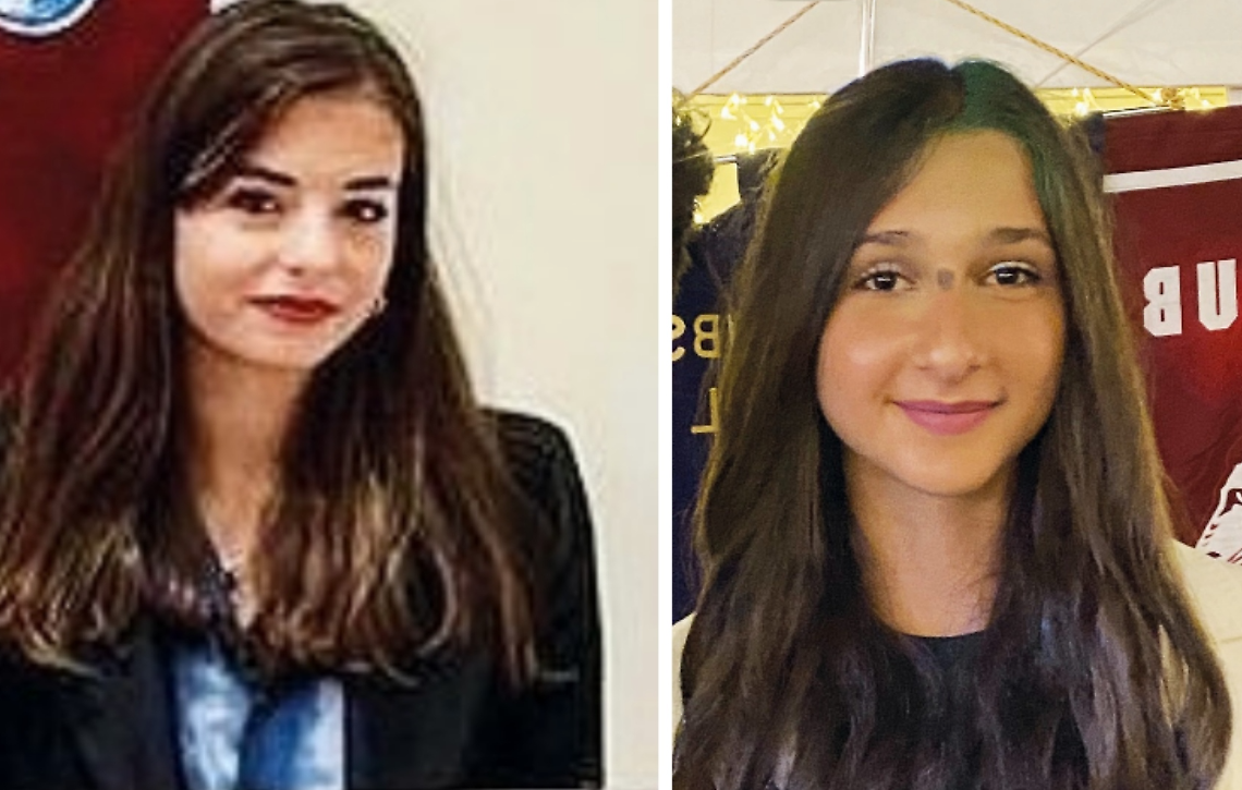 Da sinistra Valentina Simeone e Rebecca Annicchiarico