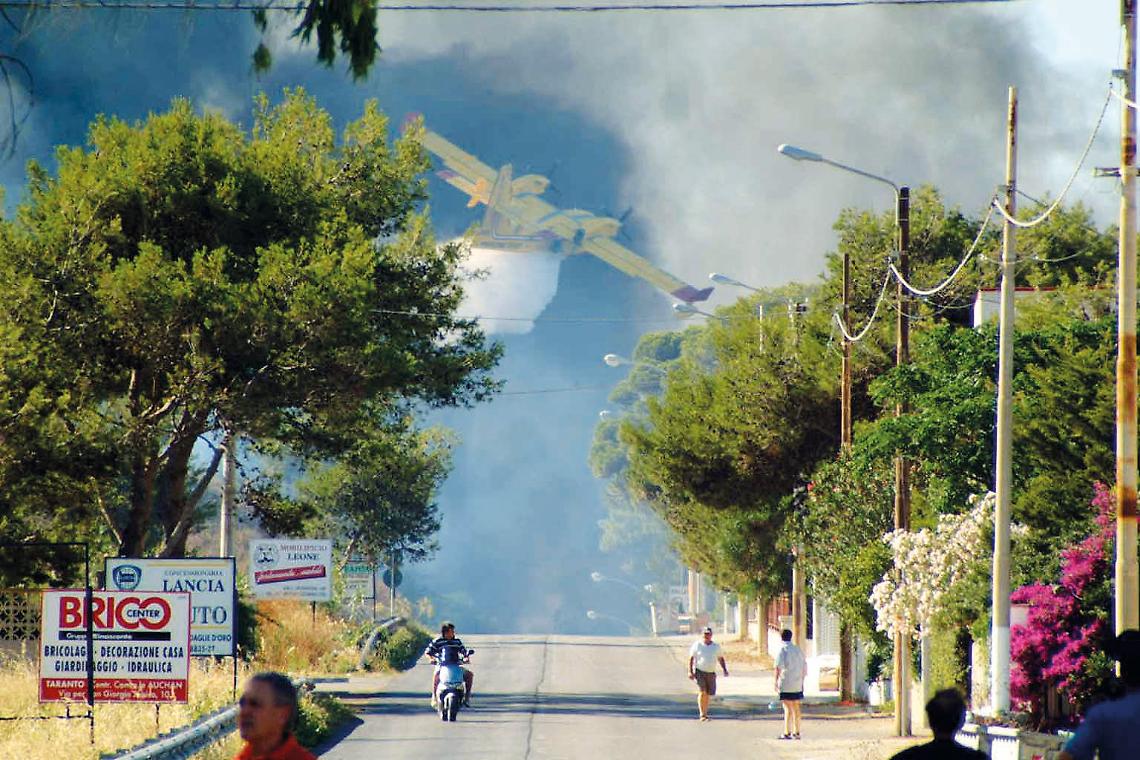 Incendio Lido Silvana