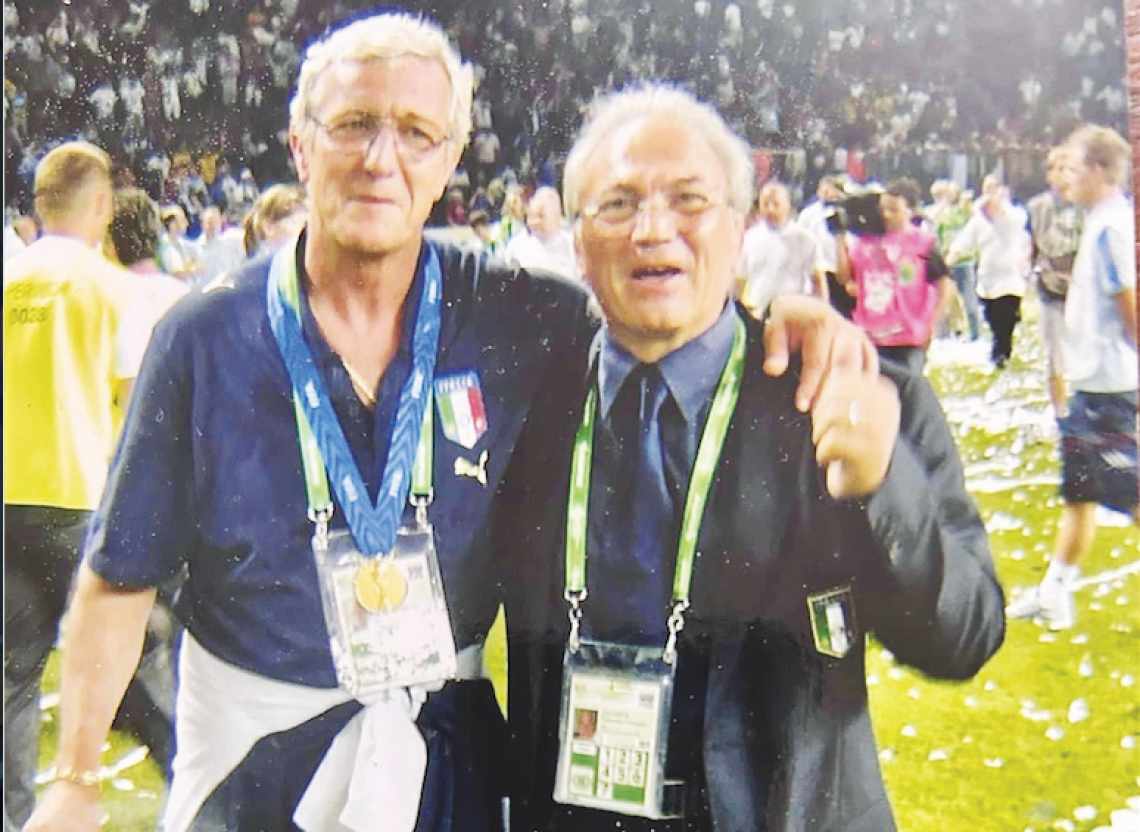 Marcello Lippi e Francesco Tagliente