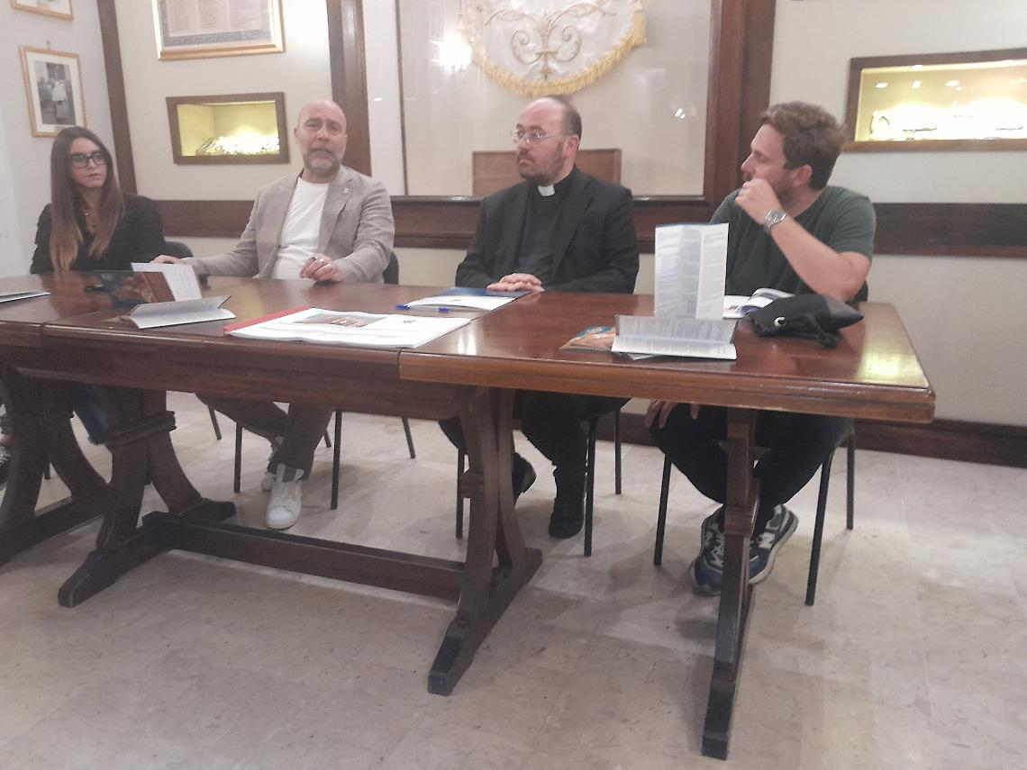 Un momento della conferenza stampa