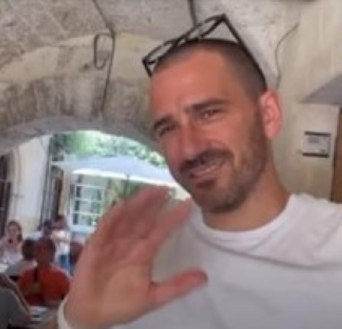 Leonardo Bonucci a Bari Vecchia