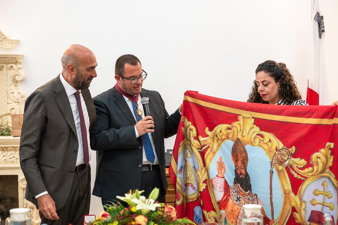 Vito Leccese e Julian Borg a Malta