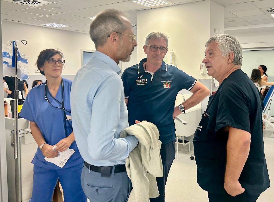 Policlinico di Bari, il dg Antonio Sanguedolce: “Il piano di sicurezza ha funzionato"