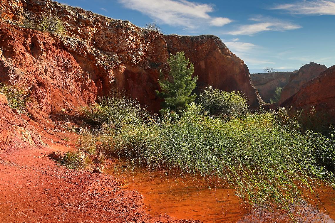 Le cave di bauxite di Spinazzola