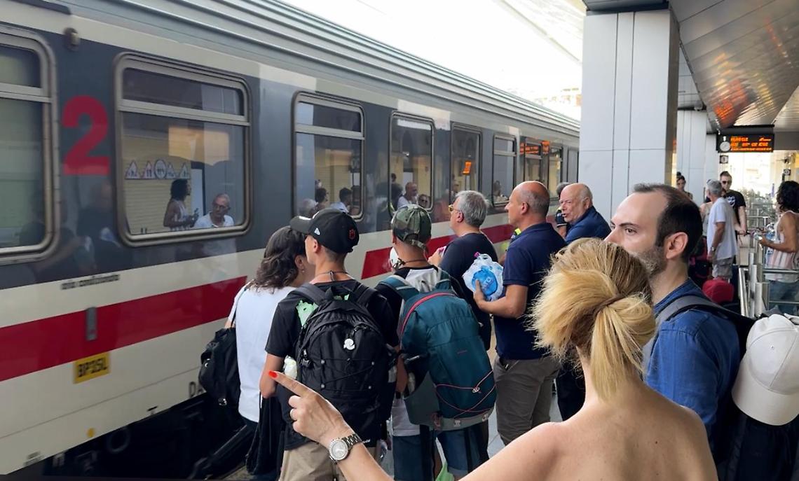 Mattinata infernale in stazione 
