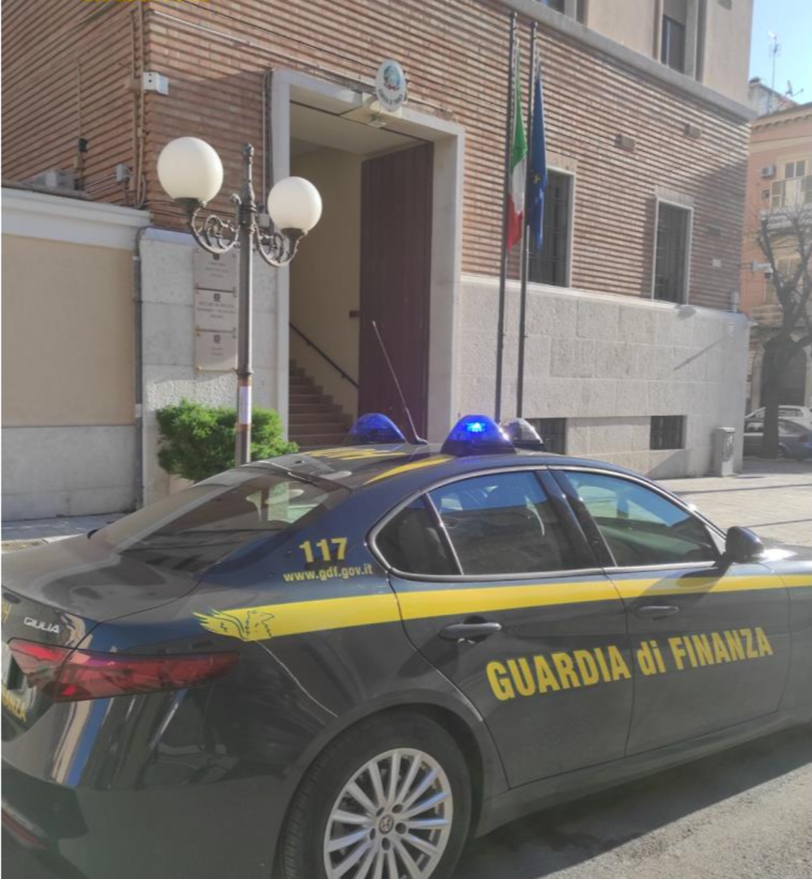 La Guardia di finanza di Foggia