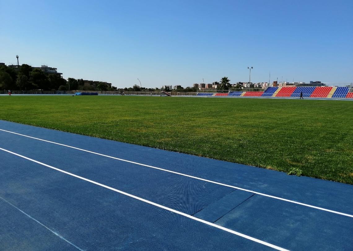 Lo stadio di atletica Giuseppe Valente
