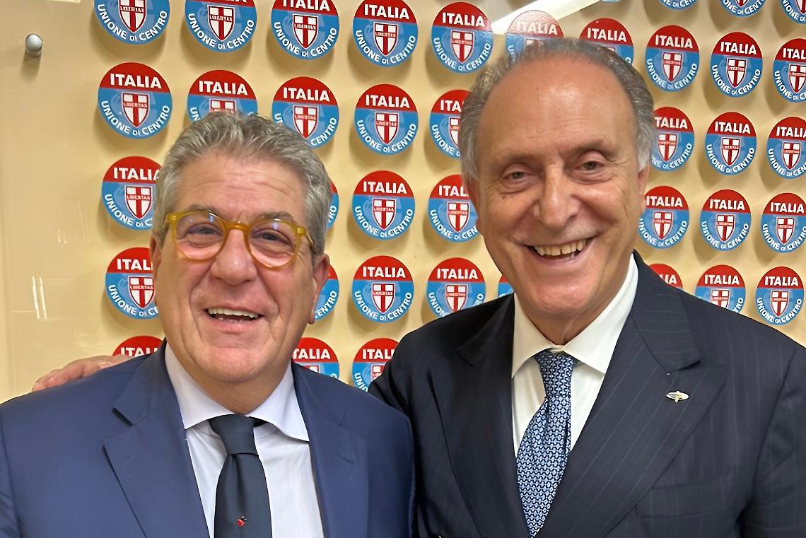 Gianfranco Chiarelli con il segretario nazionale dell'Udc Lorenzo Cesa