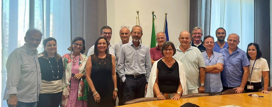 La direzione strategica del Policlinico di Bari e la delegazione sindacale