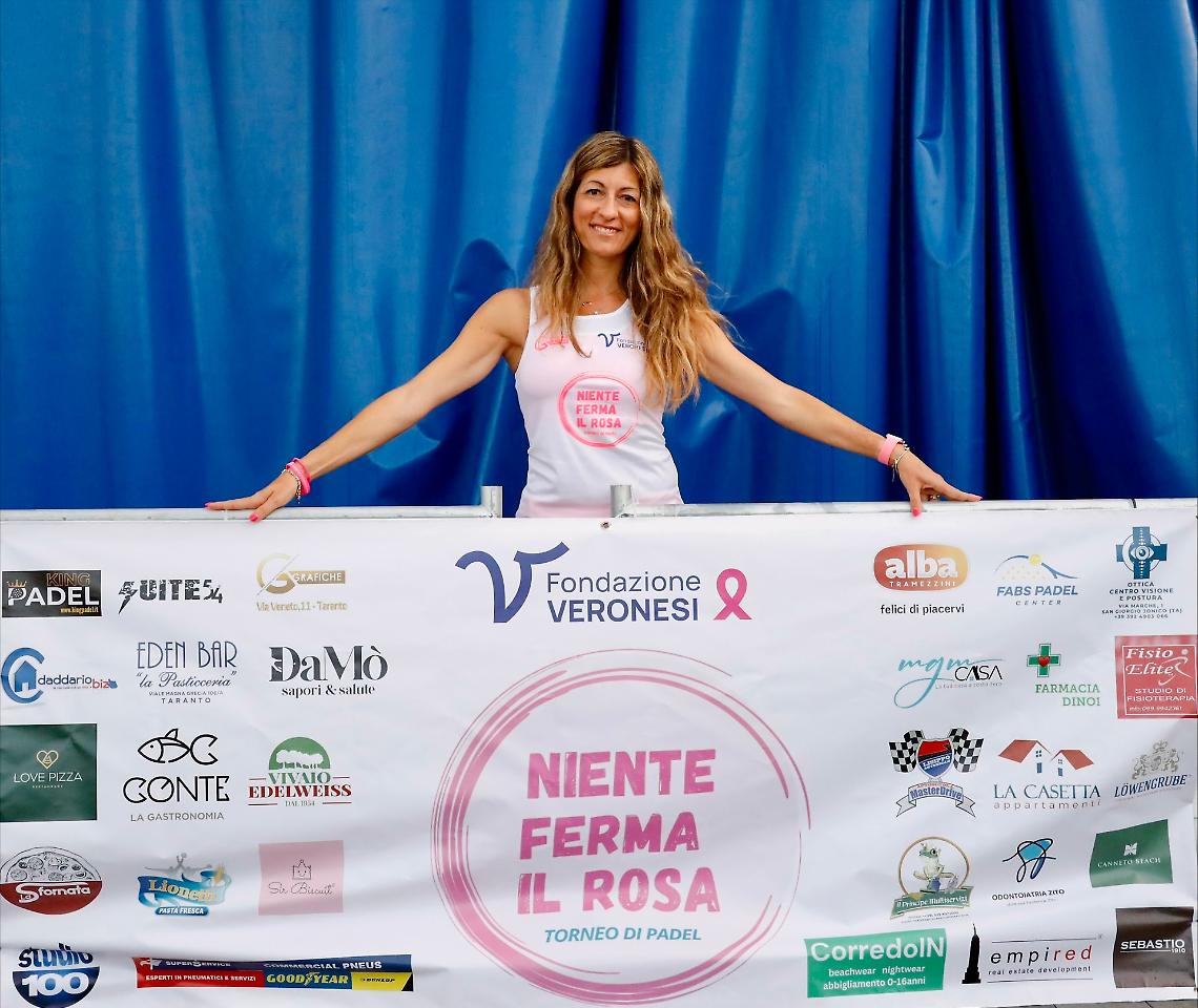 L'evento è organizzato dalla Pink Ambassador di Taranto della Fondazione Veronesi, Simona Ceglie