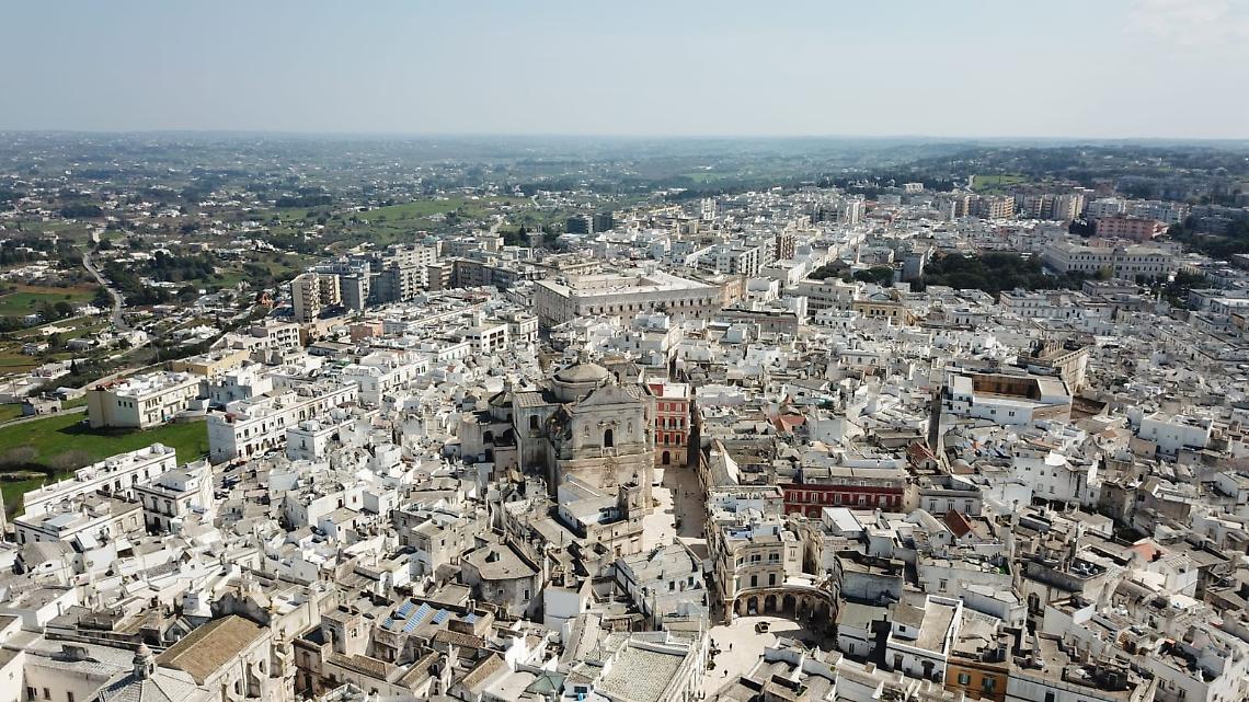 Una veduta di Martina Franca