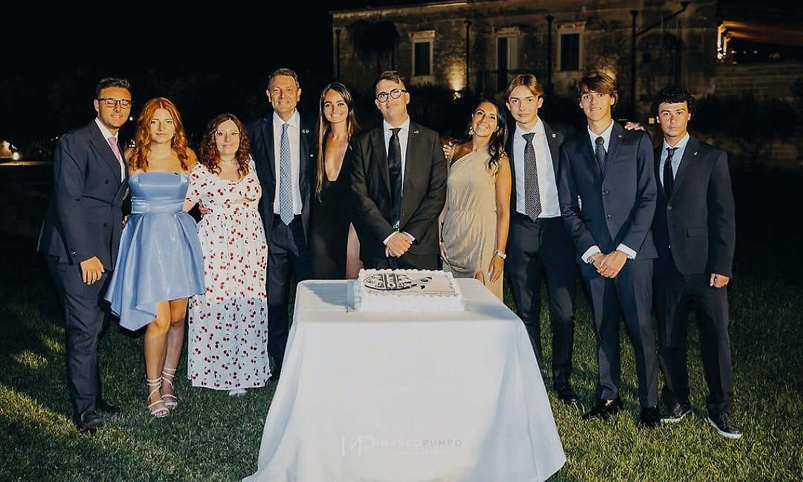 Un momento della cerimonia che si è tenuta nei giorni scorsi
