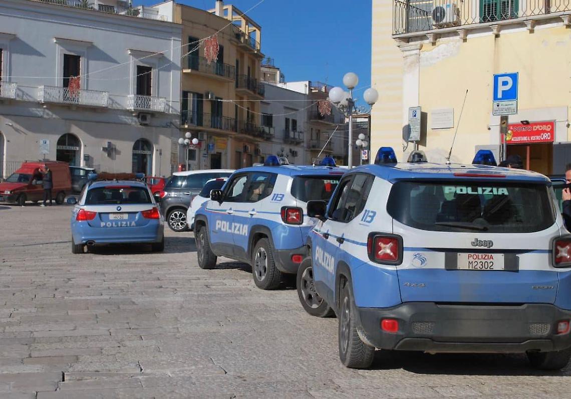 La Polizia di Stato a Canosa di Puglia