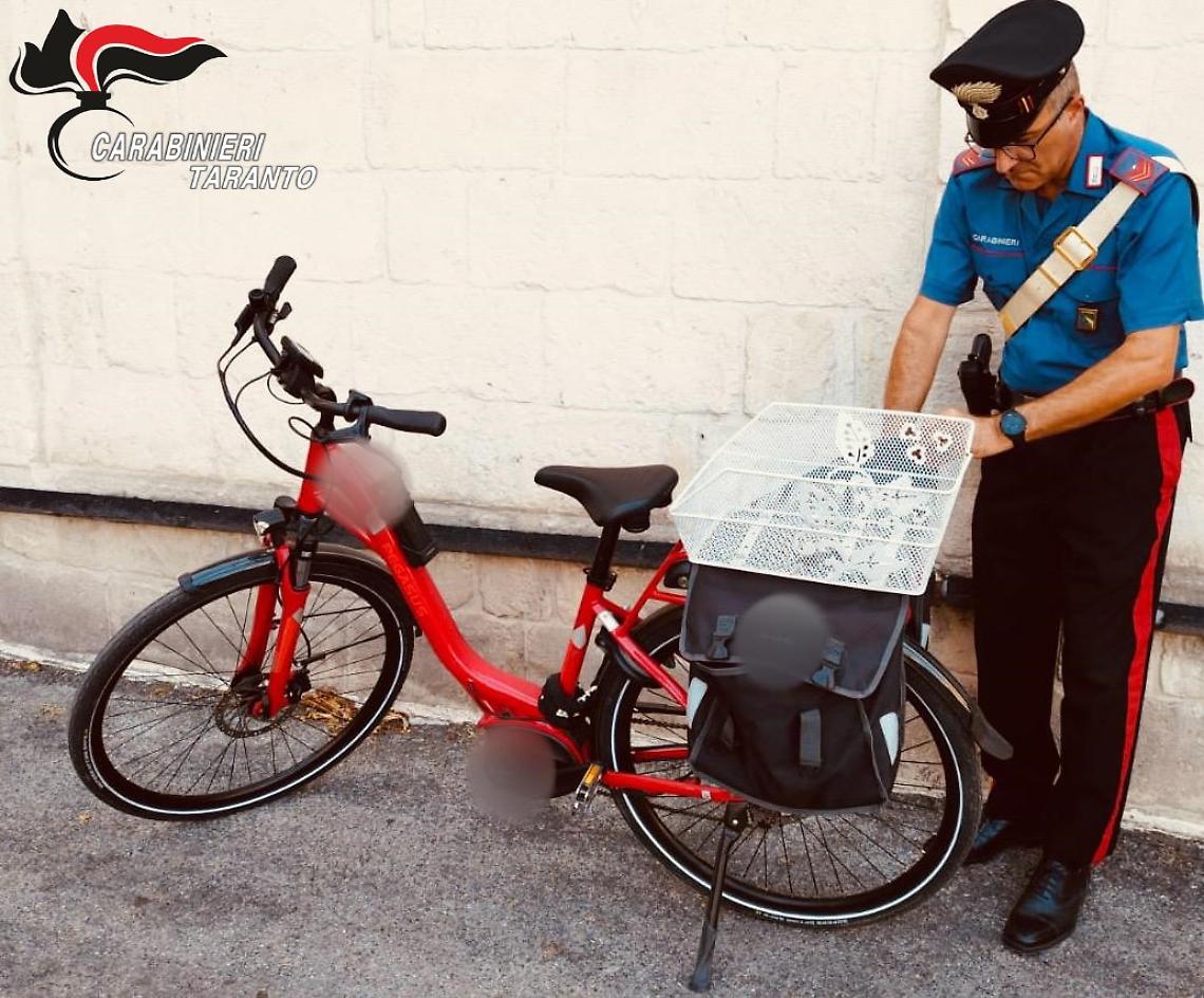 Droga nella e-bike 