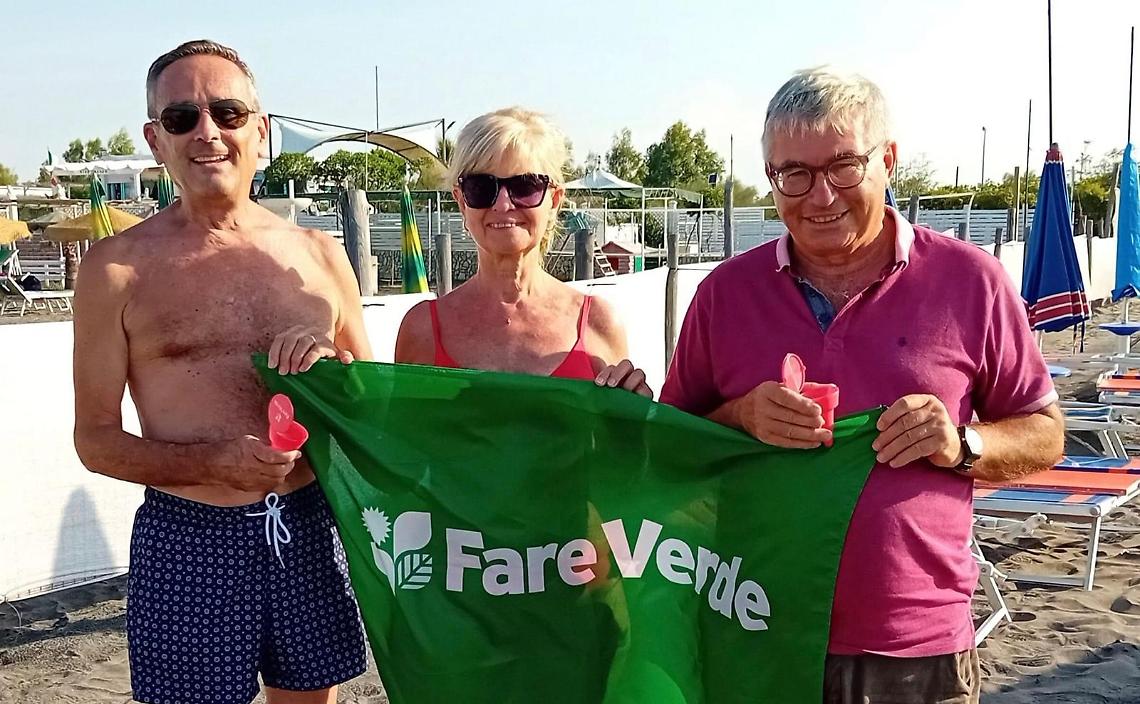 L'iniziativa di Fare Verde e del Sindacato Italiano Balneari