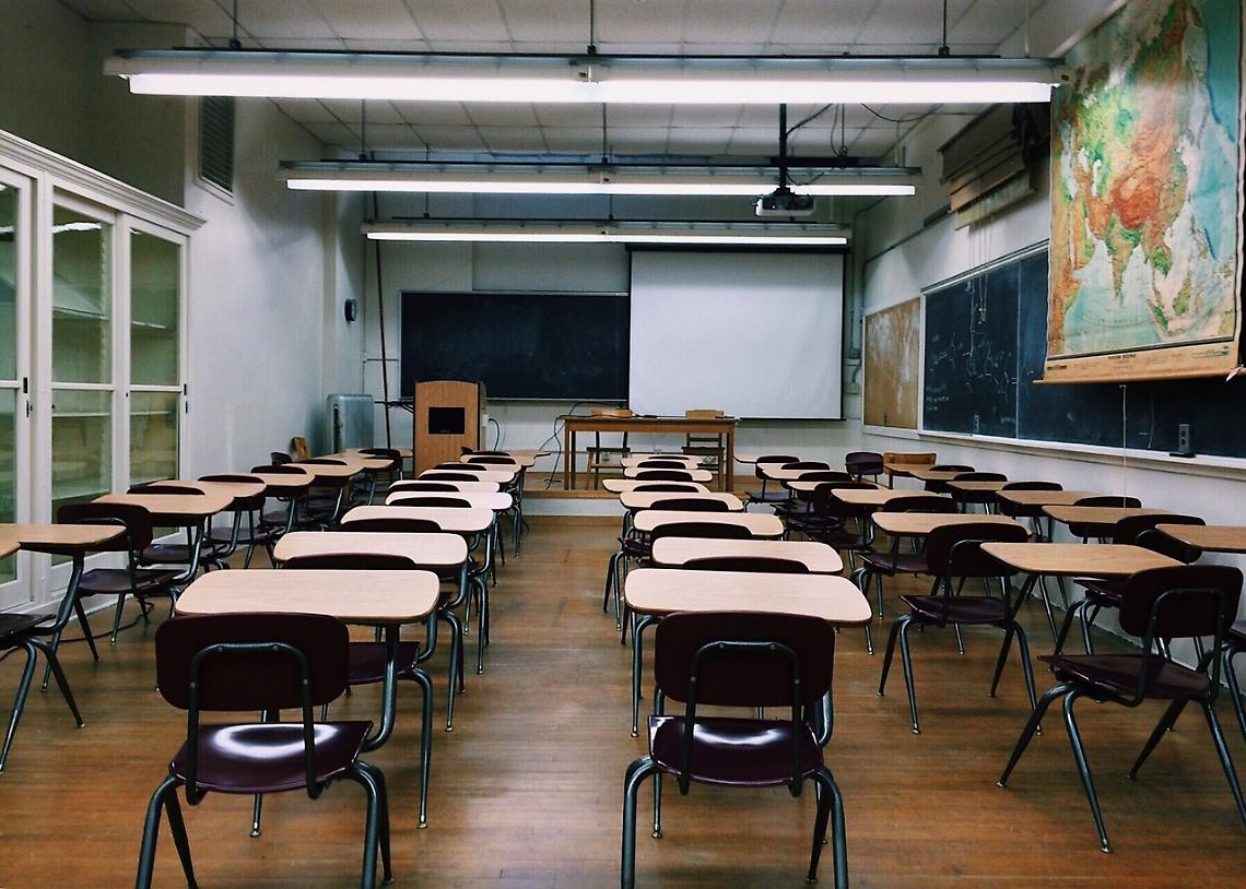 Un'aula scolastica