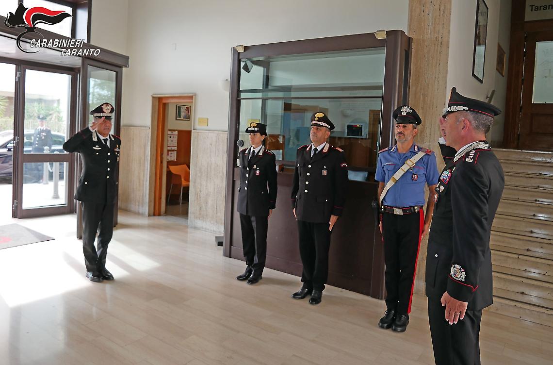 Il generale Del Monaco a Taranto 
