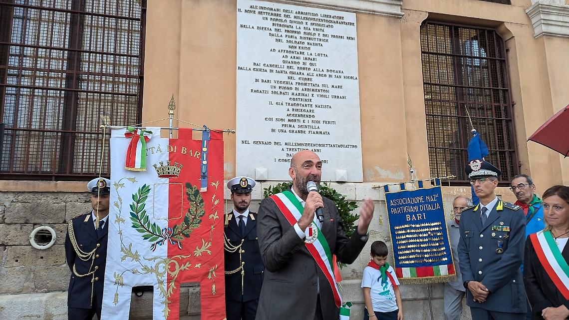 Il Sindaco Vito Leccese
