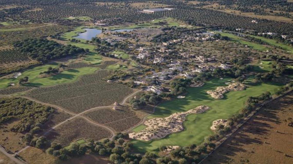 Un rendering del progetto per la realizzazione del resort La Maviglia