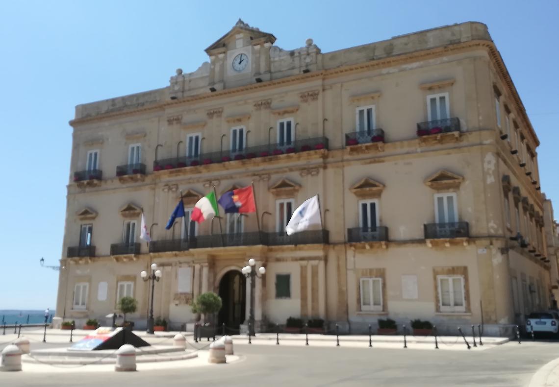 Palazzo di Città sede dell'Amministrazione comunale di Taranto