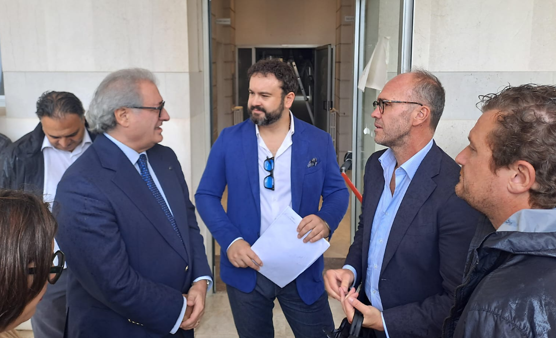 Stamattina l'avvio del primo cantiere per i Giochi del Mediterraneo